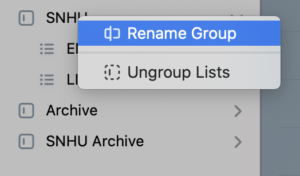 Rename a group in Microsoft To-Do | Daniel M. Clark