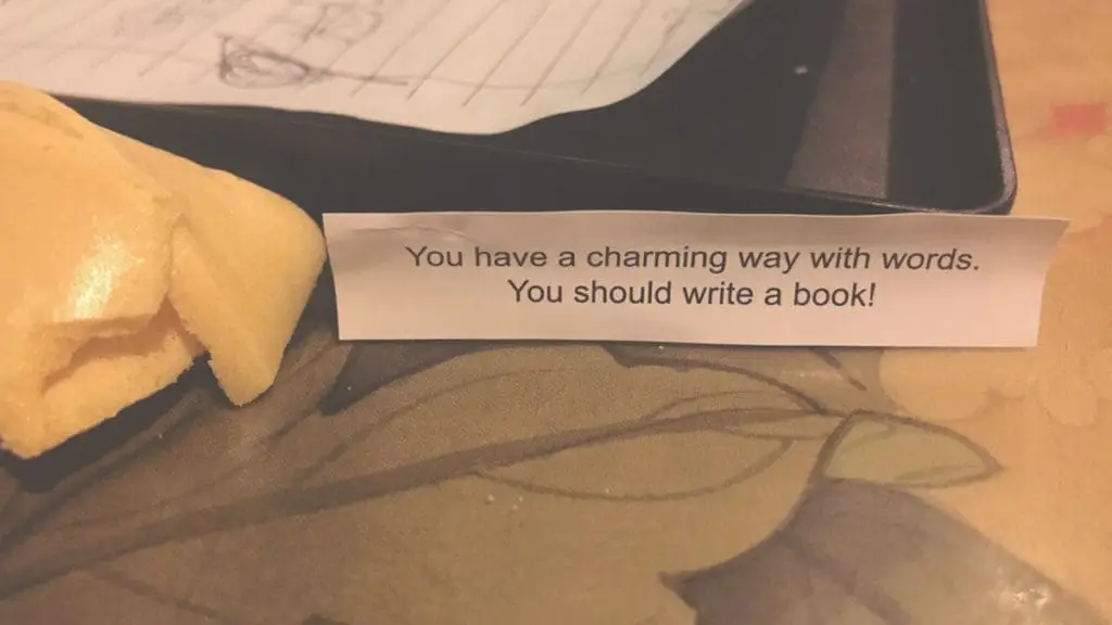 I Have a Charming Way with Words. So Sayeth the Fortune Cookie.