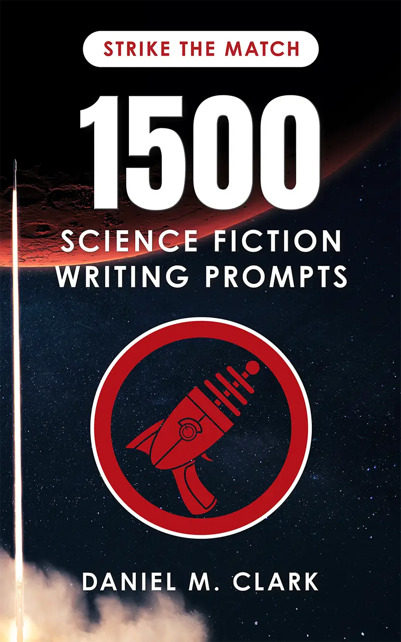 1500 Science Fiction Writing Prompts - Front Book Cover