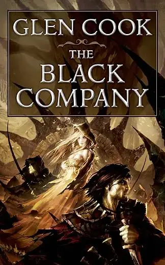 Book cover of The Black Company by Glen Cook