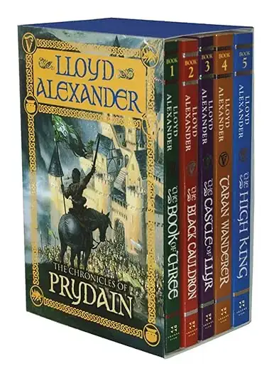 Book cover of The Chronicles of Prydain by Lloyd Alexander
