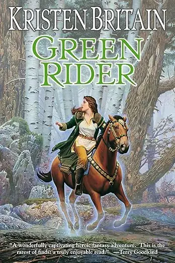 Book cover of The Green Rider series by Kristen Britain