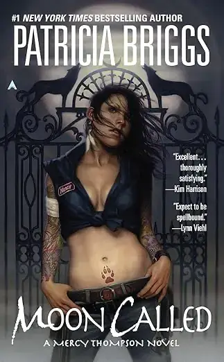 Book cover of The Mercy Thompson series by Patricia Briggs