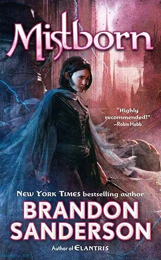 Book cover of Mistborn by Brandon Sanderson