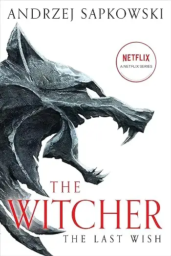 Book cover of The Witcher series by Andrzej Sapkowski